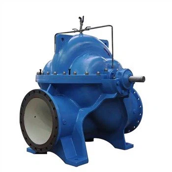 Pozioma pompa cyrkulacyjna z dzieloną obudową