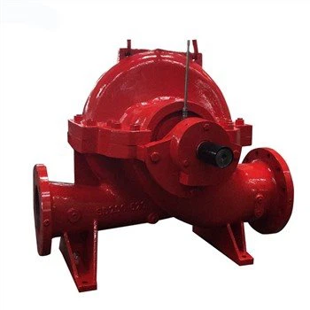 Pompa pożarowa z dzieloną obudową